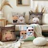 Мультяшная BUBU DUDU Милая наволочка Декорация Подушки Комната Дом Диван Гостиная Офис Автомобиль Нордическая Простота
