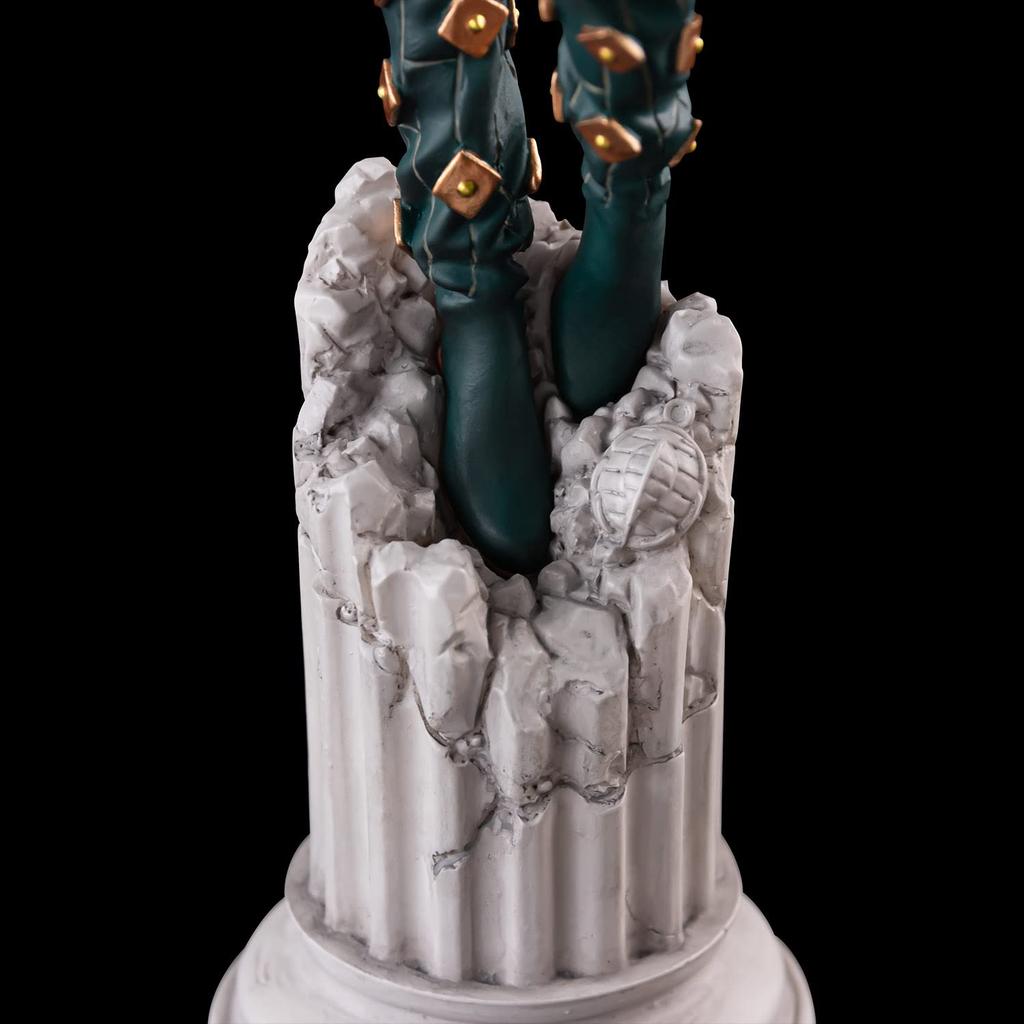 Аниме [Невероятные приключения ДжоДжо Каменный океан] Фигурка Джолин Куджо Ручка Без масштаба АБС и ПВХ Окрашенная Полная фигурка Зеленый Общая высота 190 мм 4571335887278