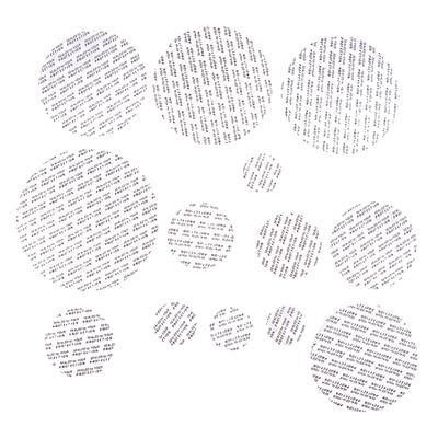 200 шт. самоклеящаяся пена, чувствительная к давлению, герметичная крышка, подкладка, устойчивая к взлому, для косметической банки, бутылки, горшка 20 мм-82 мм