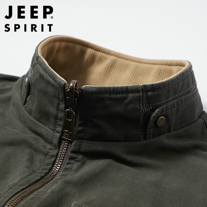 Мужской двусторонний жилет для рыбалки и активного отдыха JEEP SPIRIT с множеством карманов