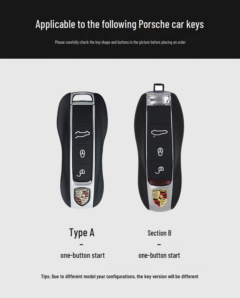 Премиальный чехол-держатель для ключа автомобиля Porsche Macan