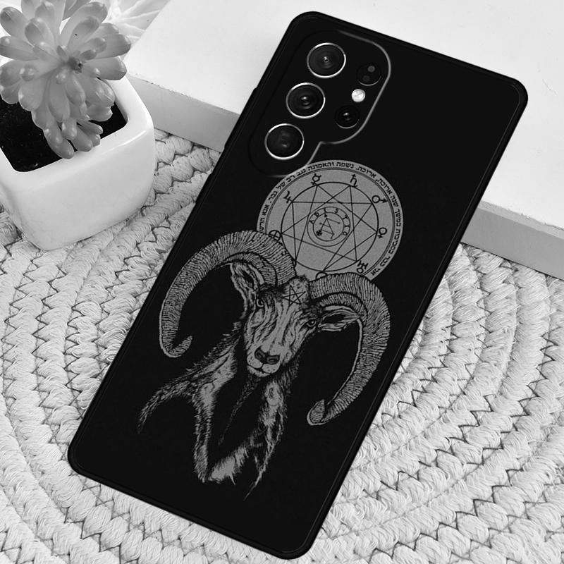 Сатанический страшный череп ТПУ чехол для телефона для Samsung Galaxy note 10 pro S26 S25 S24 S23 S22 Ultra Plus S21 FE S20 Ударопрочный чехол