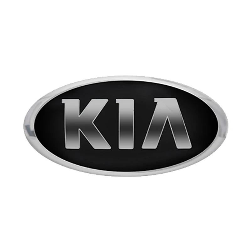 AANO1 1pcs 3D ABS Car Front Hood Logo Emblem Badge Sticker For KIA K2 K3 K5 K7 EV6 KX3 Soul Seltos Sportage Cerato Optima Sorento