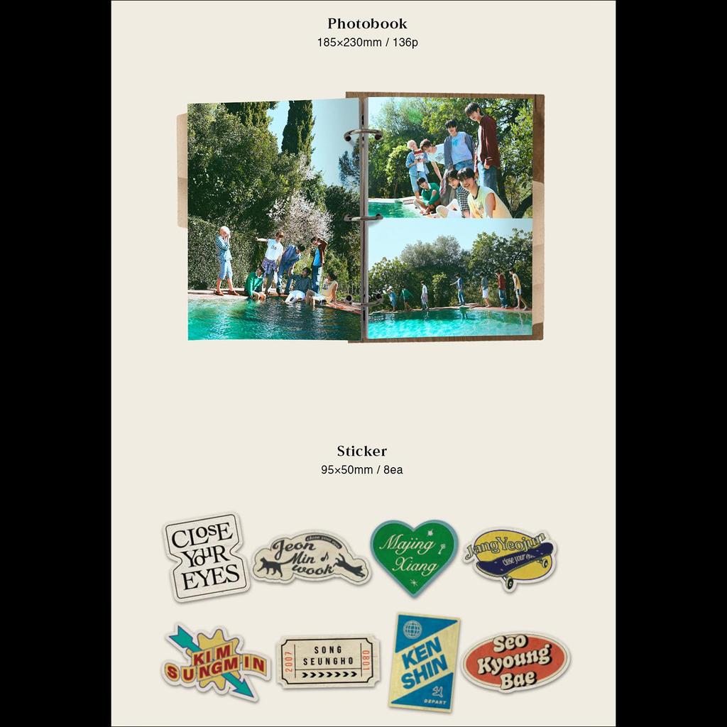 ЗАКРОЙ ГЛАЗА [ВЕЧНАЯ] ФОТОКНИГА Версия. Первый мини-альбом