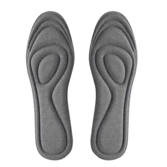 4D Memory Foam Orthopedic Insoles For Shoes Nano Antibacterial Deodorization Sweat Absorption Insert Sport Shoes Running Pads