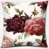 Fashion Rose Printing Series Pattern Pillowcase Square Pillowcase Home Office Decoration Pillowcase