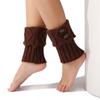 Buttons Crochet Knitted Leg Warmer Thermal Boot Cover New Short Leg Warmers  Autumn Winter
