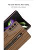 Кожаный флип-кейс Samsung Z Fold5 со слотом для стилуса - Защитная крышка для складного экрана