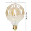 G95 Ретро Лампочка E27 4 Вт 220 В Арбузная Форма Светодиодная Лампа Накаливания Декоративное Освещение Теплый Свет(Золото )