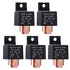 5 шт. 5-контактное реле 12 В 80 А, автомобильное реле JD2912-1Z-12VDC 80A 14VDC SPDT, переключатель для грузовиков, лодок, фургонов, транспортных средств