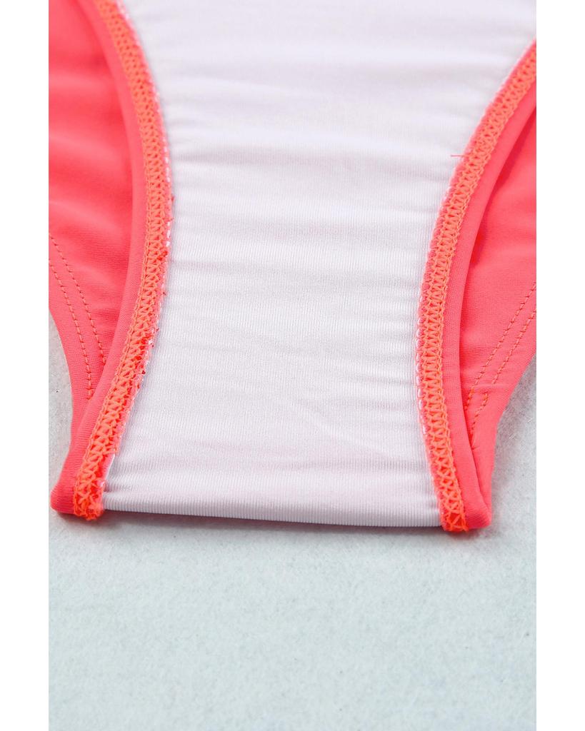 Azura Exchange Бикини с высокой талией и перекрещивающимися чашечками