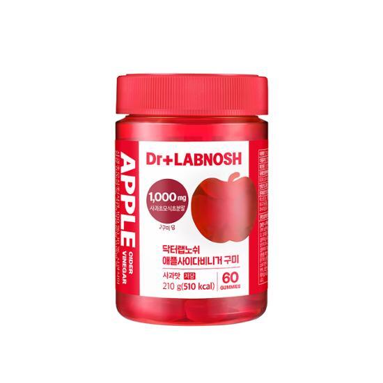 Доктор. Lab Nosh яблочный уксус жевательная резинка 60 таблеток (4 недели) (Только)