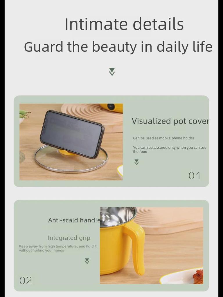 Электрическая кастрюля Yellow Duck с антипригарным покрытием — многофункциональная плита и подарочная коробка для деловых мероприятий