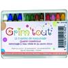 GRIM TOUT Makeup Pencils - 12 Assorted Colors