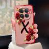 For Redmi Note 15 Pro 4G 5G Cases Luxury Rose 26 Letters Shockproof Silicone Cover For RedmiNote15 Fundas RedmiNote15Pro Bumper