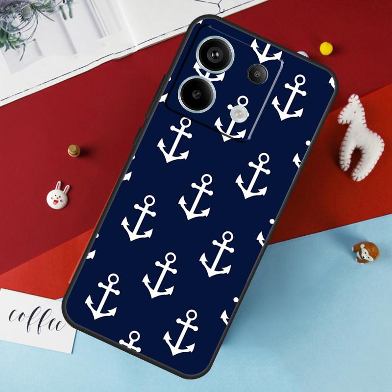 Чехол Anchor Boat для Xiaomi Redmi 12 13C 12C 10C 9C Redmi Note 13 9 10 11 12 Pro 9S 10S 11S 12S Cover