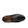 2024 Men Must Have Basic Shoes Low Top Black Brown Blue Men Oxford PU Leather Shoes Comfortable Men Office Dress Shoes Big Size