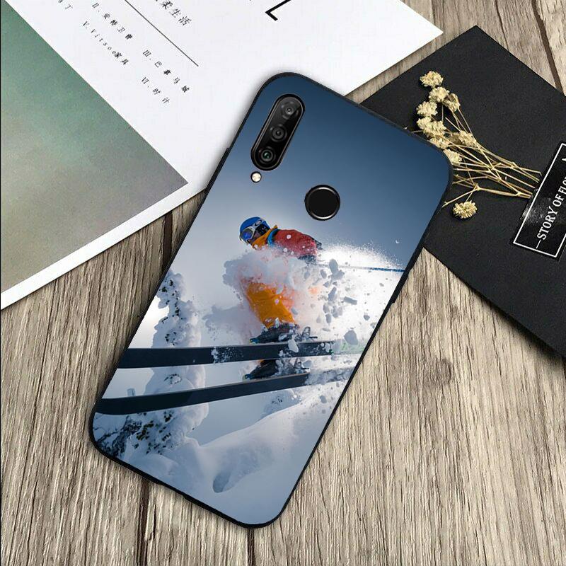 Ski Neige Snowboard For Huawei Nova 5T 9 10 SE 7i 8i 11i 12i Y73 Y90 Y70 Y72 Y61 Y91 P60 Pro P40 P30 Lite Case