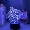 Аниме Shangri-La Frontier Night Light Emul Sunraku Figure LED Bedside Lamp Товары для фанатов