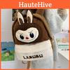 Shoulder Double Kids Cartoon Plush Backpack Student Large Capacity Schoolbag