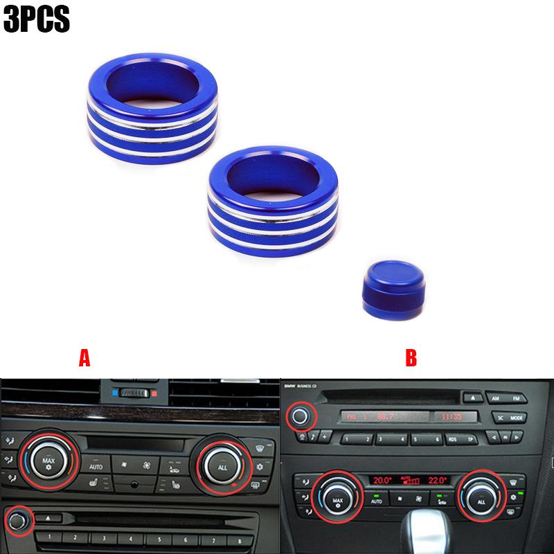 Для BMW 3 серии 2005-2013 E90 E91 E92 E93 320i 325i автомобильный кондиционер звуковая ручка крышка внутреннее украшение 3/4 шт