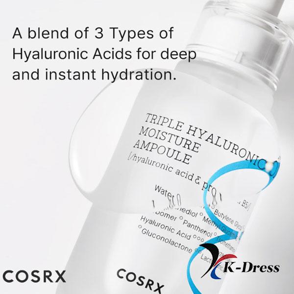 COSRX Hydrium Triple Hyaluronic Moisture Ampoule, 40ml