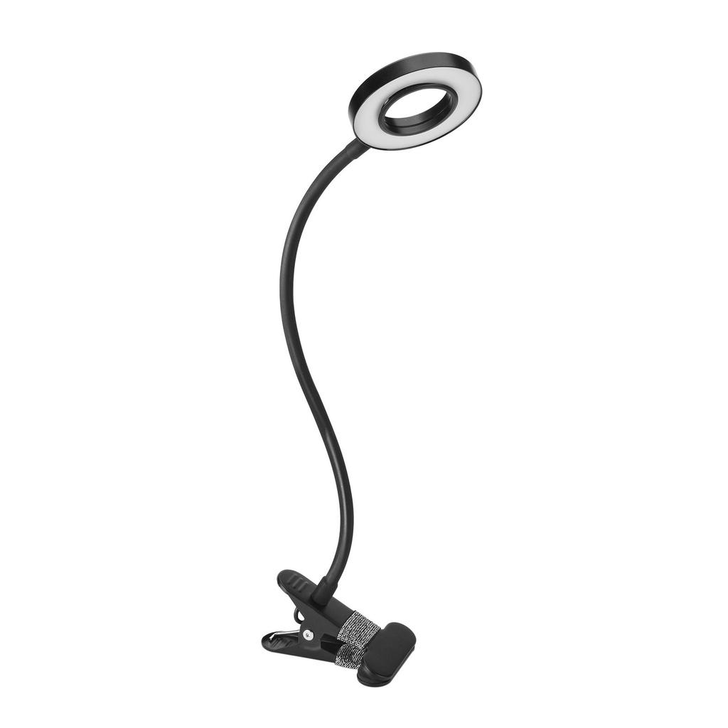 Clip-on Desk Lamp for Tattoo Nail Art Reading Beauty Makeup Table Lamp Reading Lamp Eye Protection