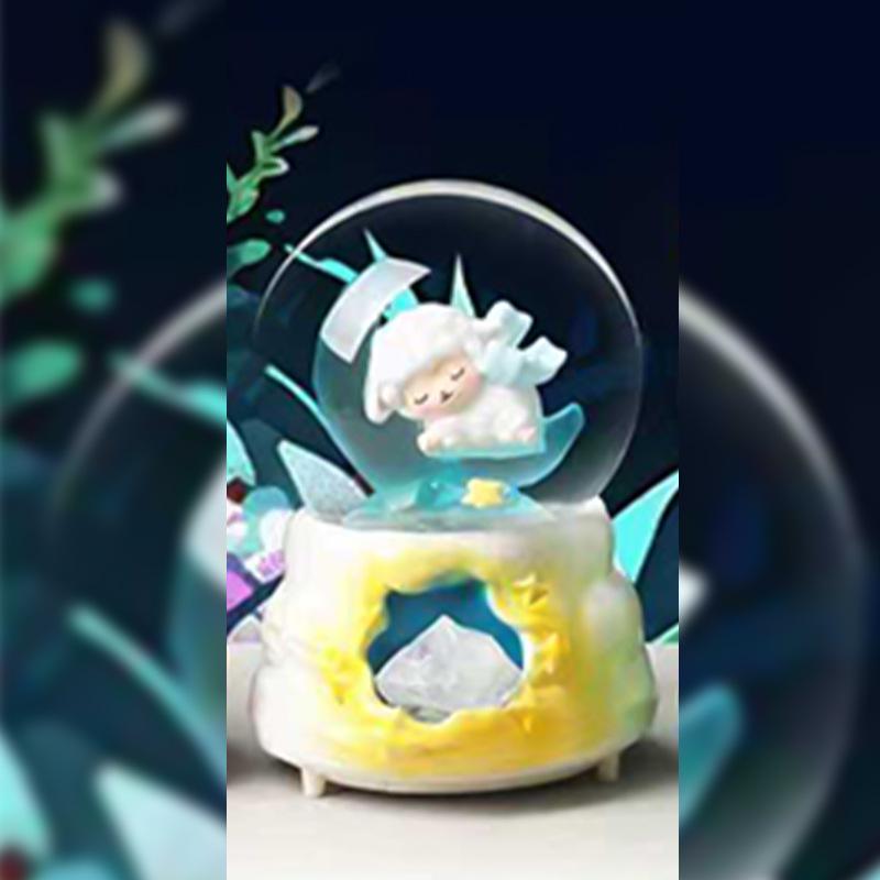 Астронавт Хрустальный шар Музыкальная шкатулка Украшение - Студент Снежный шар Подарок на день рождения