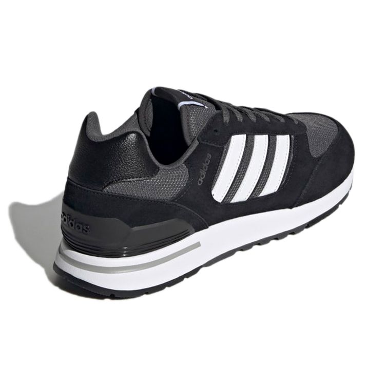 adidas Кроссовки унисекс Run 80s Black White Core-Black Cloud-White Grey-Six GV7302