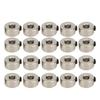 20Pcs RC Plane Landing Gear Stopper Set Wheel Collar 3.1mm Stainless Steel Exquisite Craftsmanship Model Aircraft Parts