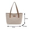 Yogodlns Soft Handbag Large Capacity Fall Winter Shoulder Bag Women Lamb Wool Tote Bag Zipper Closure Casual Shopping Traveling Tote