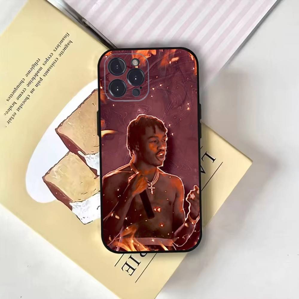 LIL TJAY Рэпер Чехол для телефона для iPhone17,16,15,14,13,12,11 Plus,Pro Max, Мягкий черный чехол