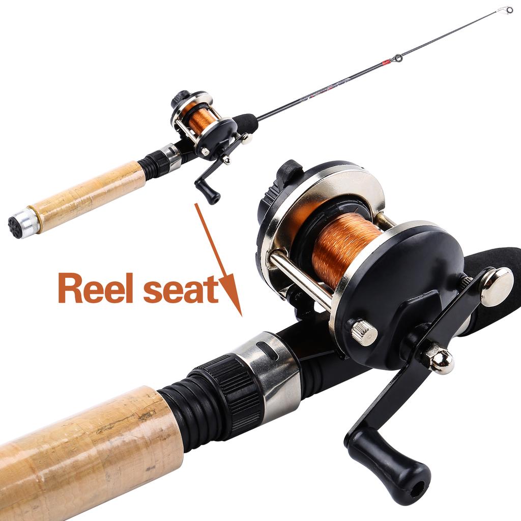 Удочка с катушкой для зимней рыбалки