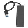 USB 3.0 4-портовый концентратор 5 Гбит/с высокоскоростной 4 в 1 функция защиты USB-разветвитель для дома и путешествий