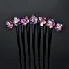 Ponytail Holder Rhinestones Crystal Hair Clips Women Hair Comb Korean Barrettes Mother Headwear