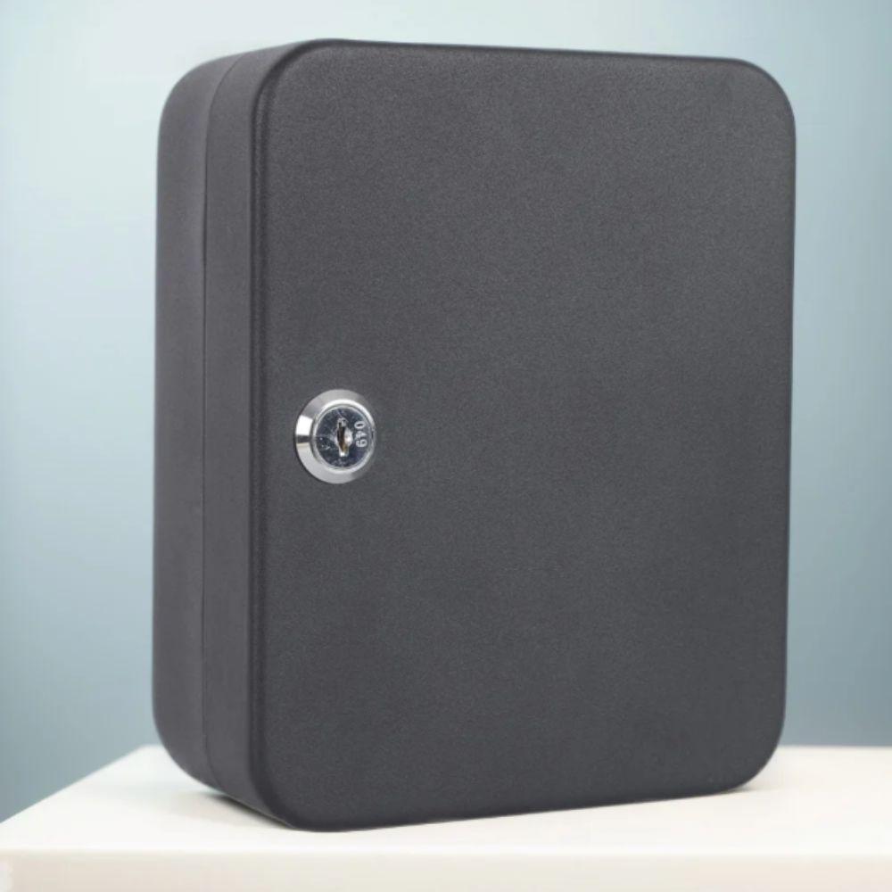 Security Lock Key Box Metal Construction Key Storage Box Tool Case Storage Bins Home Storage