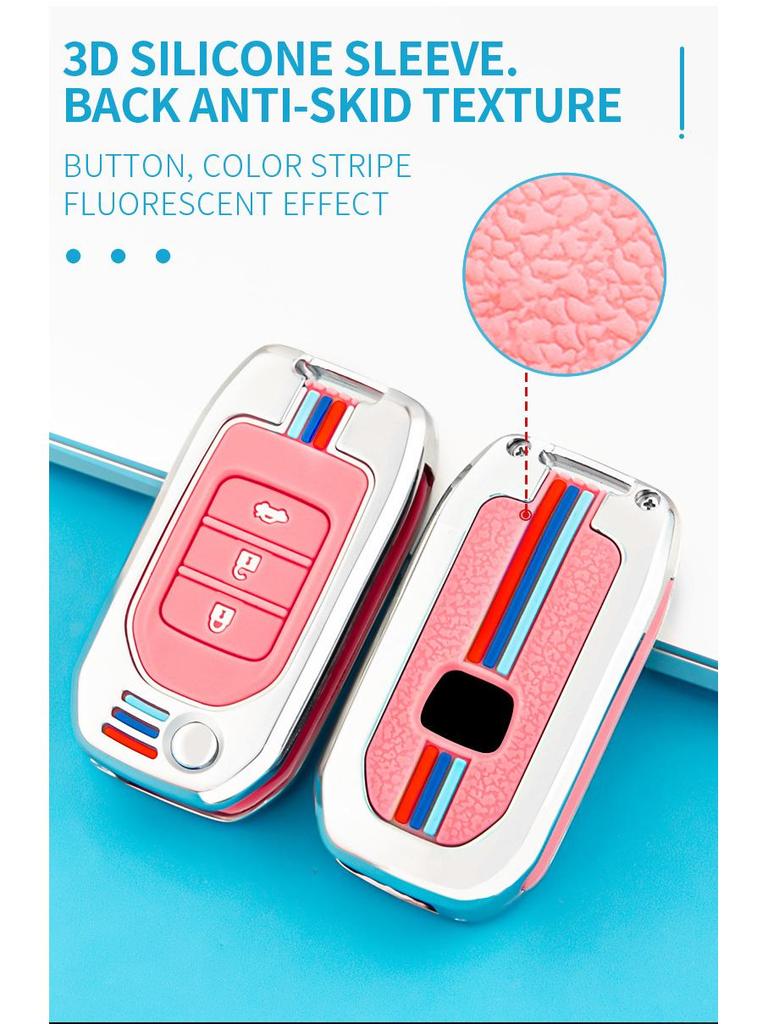 Чехол для ключа автомобиля Honda для CRV, Lingpai, Binzhi, XRV, Fit, Civic, Accord, Spirior