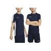 Спортивная футболка с круглым вырезом и цветным блоком Dri-FIT Academy 23, детские топы, темно-синего цвета DX5482-451