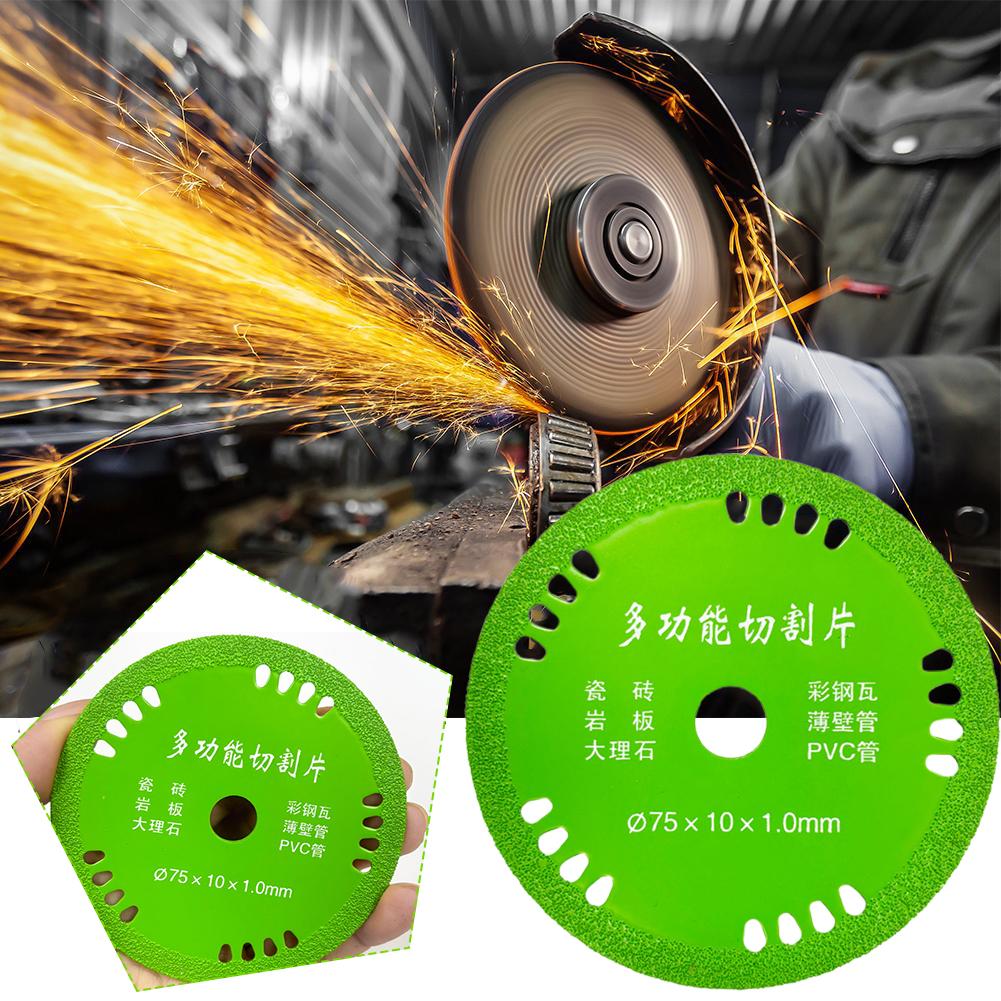 75 мм диски для резки стекла 3 дюйма 10 мм алмазные лезвия для шлифования мрамора и кристаллов шлифовальные Ja P4X2