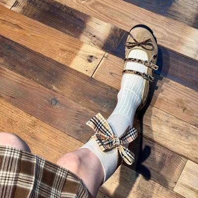 Версия из овчины~ Ретро леопардовый принт бант туфли-лодочки женские французский стиль увеличение внутренней высоты мелкий вырез туфли Мэри Джейн