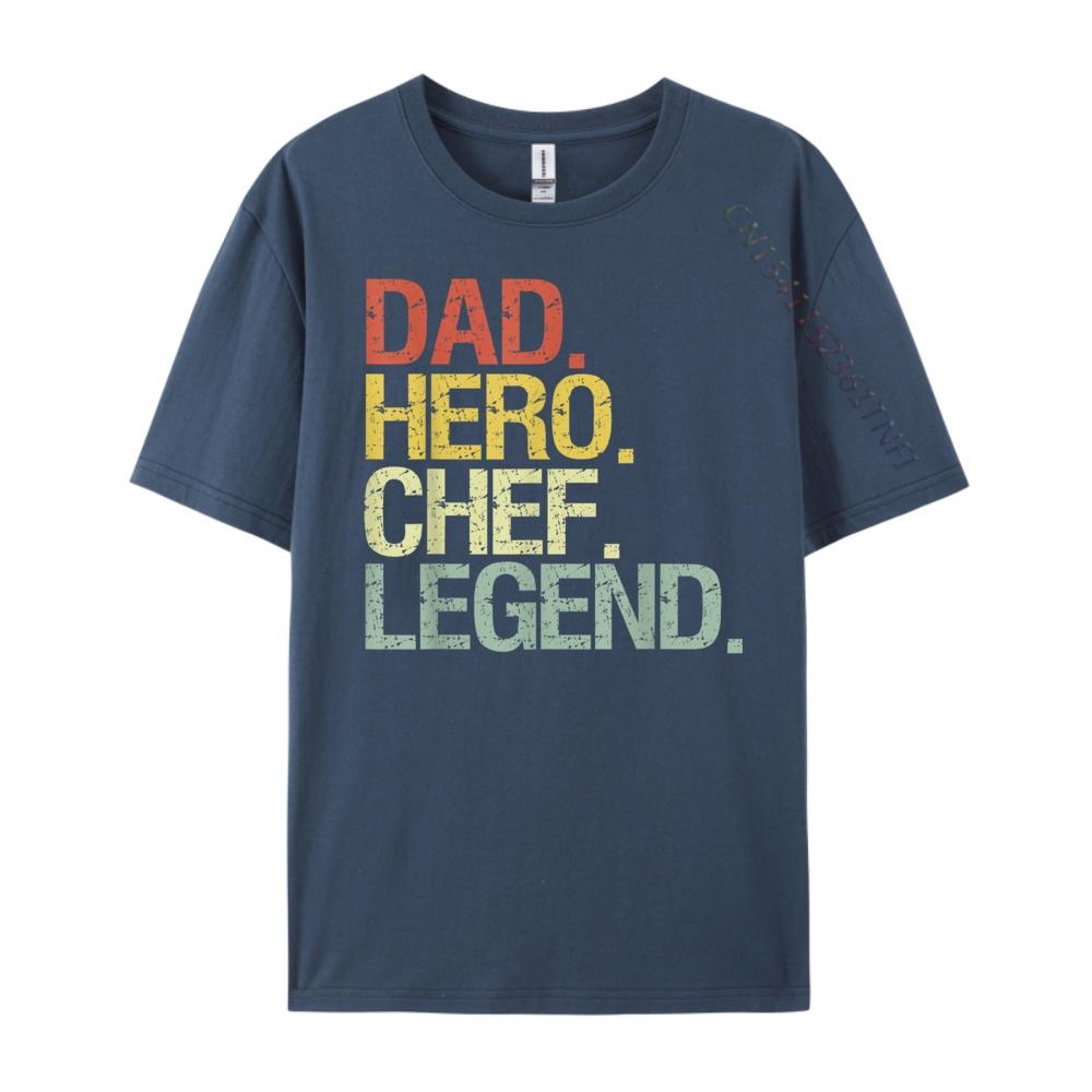 Funny Chef Legend Dad Vintage T Shirts SOFT Streetwear Men Classic Mens Korean Fashion Sale Halloween