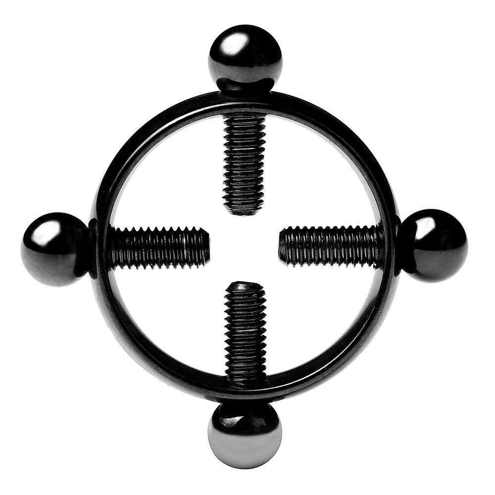 Пирсинг сосков из нержавеющей стали, регулируемые зажимы для сосков, пирсинг-украшения