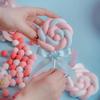 Имитация Хлопковой Палочки Леденец: Милые декоративные конфеты для детской фотосессии и украшения торта