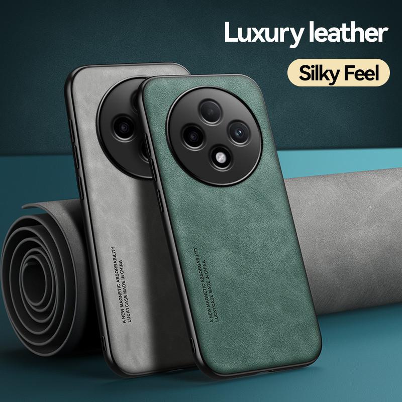Магнитный чехол Skin Feeling для OPPO Reno 12F 12FS 5G Reno12 F FS защитный чехол противоударный чехол Funda Capa