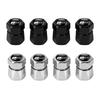 W1523D Metal Car Wheel Tire Valve Stem Caps Exterior Accessories For Volkswagen VW R Polo Passat Rline Golf 4 5 6 Tiguan Jetta GTI