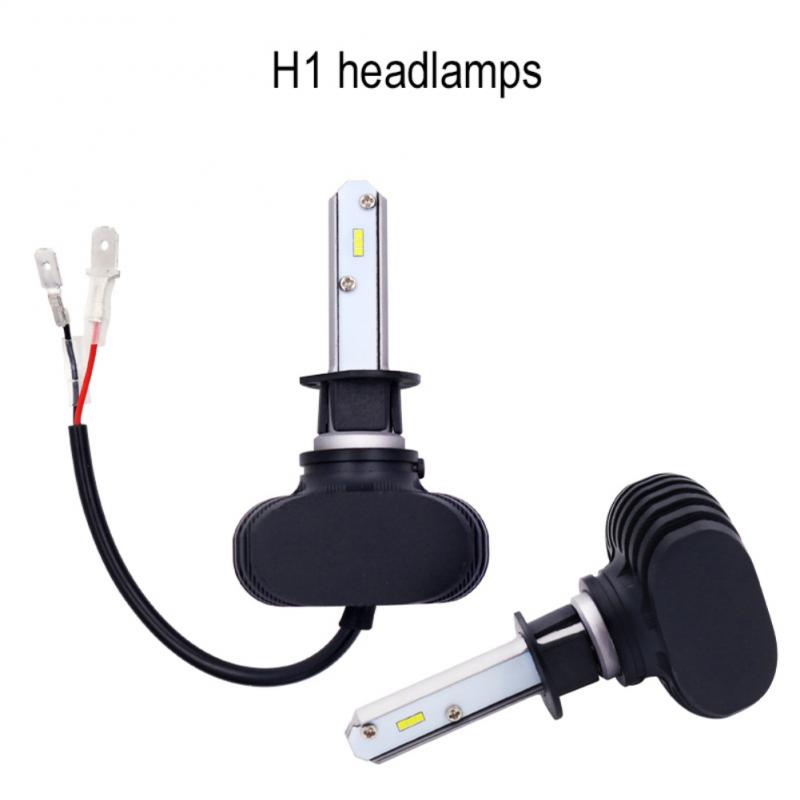Автомобильные противотуманные фары S1 6000k-h1 H3 H11-hb3/9005-hb4/9006 Эффективные, безопасные, яркие автомобильные аксессуары Автомобильные светодиодные фары