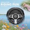 2 in 1 Baby Ride on Push Car Mercedes-Benz C-Class Licensed Walker Foot to Floor Push-Along with Removable Handle, Black