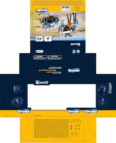 Багги полиции Bruder с фигуркой BR63010