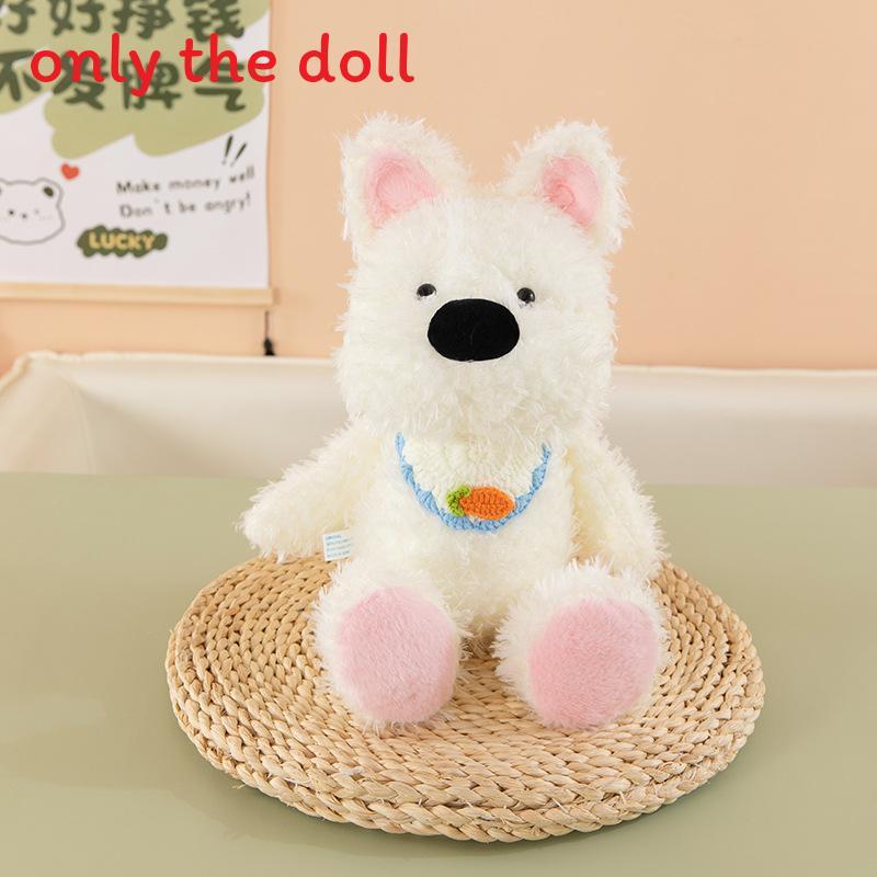 West Highland Plushie With Pp Cotton Filling For Baby And Toddler Sleep Aid