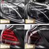 2 Pcs Car Headlight Protective Anti Scratch Film Transparent Black TPU Sticker For Honda HRV 2016 2017 2018 2019 2020 Accessory